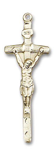 14kt Gold Filled Papal Crucifix Pendant