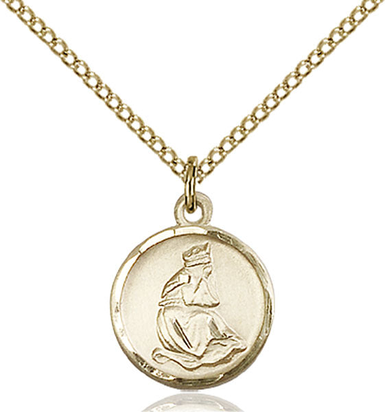 14kt Gold Filled Our Lady of La Salette Pendant
