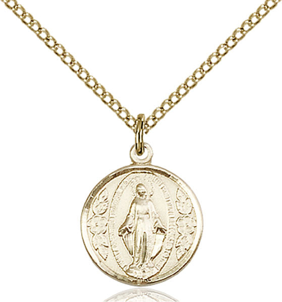 14kt Gold Filled Miraculous Pendant