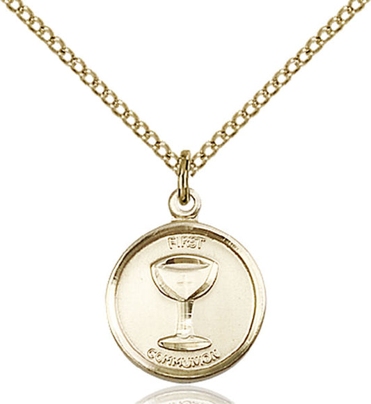 14kt Gold Filled Communion Pendant