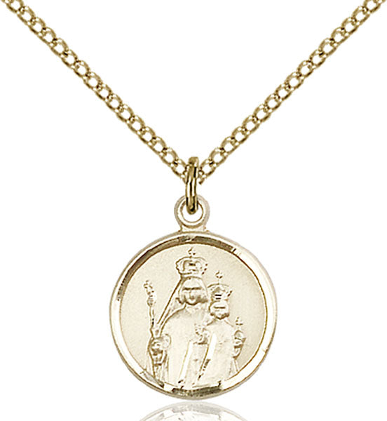 14kt Gold Filled Our Lady of Consolation Pendant