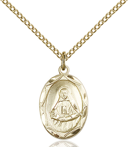 14kt Gold Filled Saint Frances Cabrini Pendant