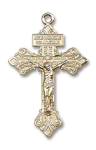 14kt Gold Filled Crucifix Pendant