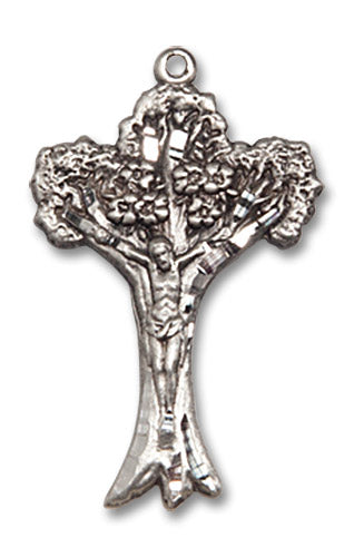 Sterling Silver Crucifix Pendant