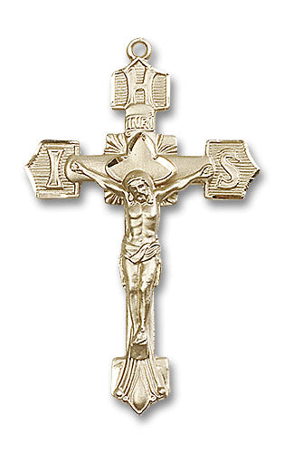 14kt Gold Filled Crucifix Pendant