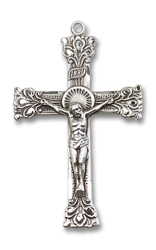 Sterling Silver Crucifix Pendant