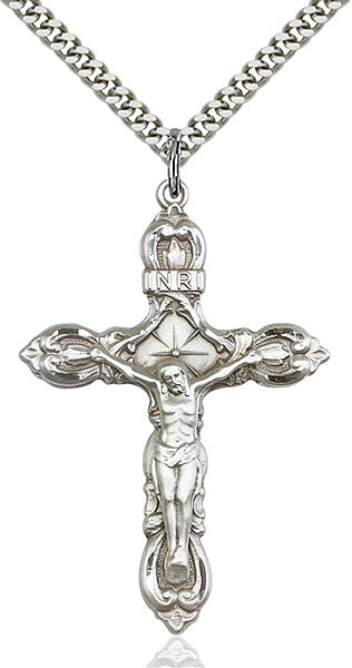 Sterling Silver Crucifix Pendant