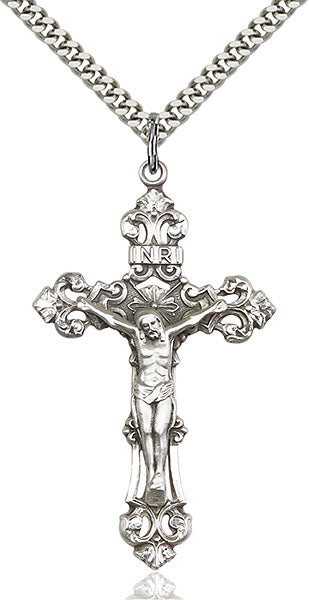 Sterling Silver Crucifix Pendant