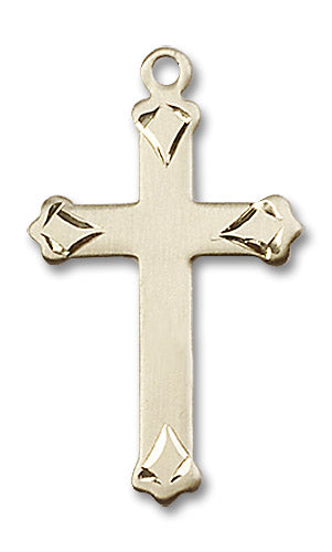 14kt Gold Cross Medal