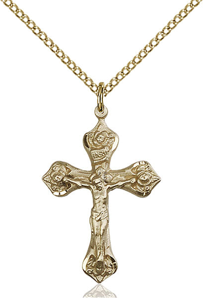 14kt Gold Filled Crucifix Pendant