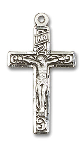 Sterling Silver Crucifix Pendant