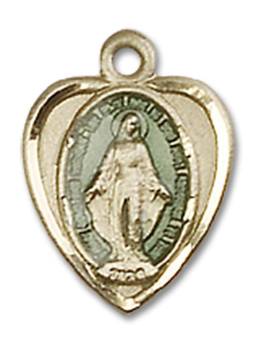 14kt Gold Miraculous Medal