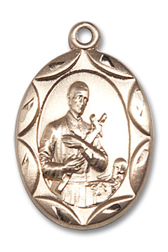 14kt Gold Filled Saint Gerard Pendant