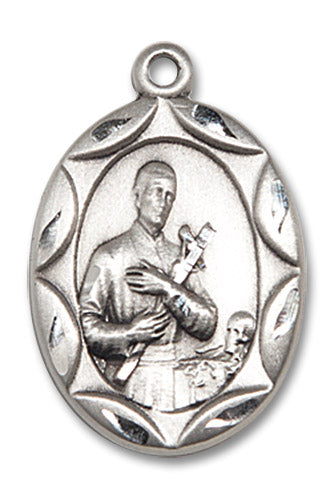 Sterling Silver Saint Gerard Pendant