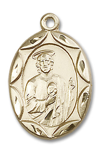 14kt Gold Filled Saint Jude Pendant