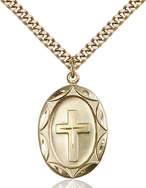 14kt Gold Filled Cross Pendant