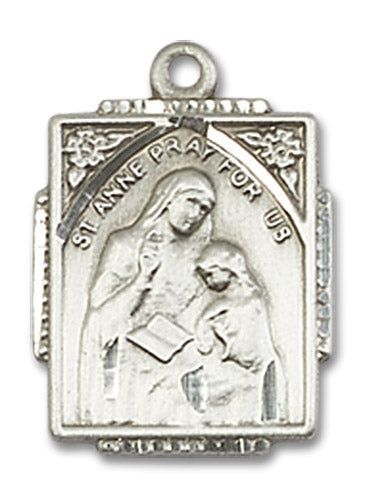 Sterling Silver Saint Anne Pendant