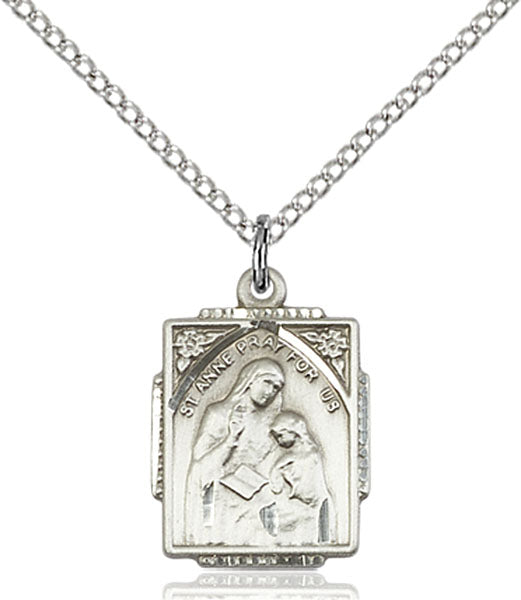 Sterling Silver Saint Anne Pendant