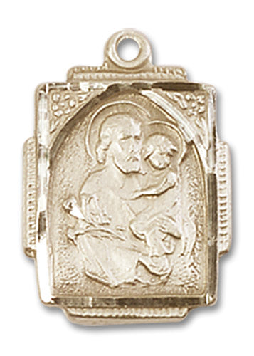 14kt Gold Saint Joseph Medal