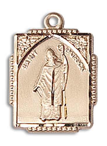 14kt Gold Filled Saint Patrick Pendant