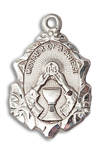 Sterling Silver Mother of a Priest Pendant