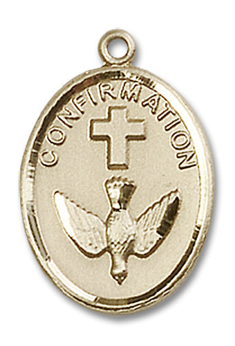 14kt Gold Confirmation Medal