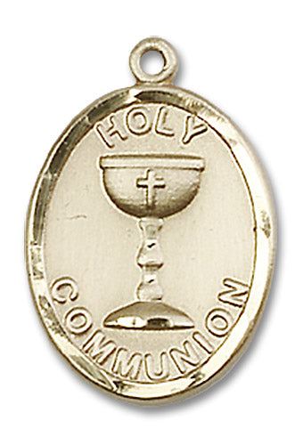 14kt Gold Holy Communion Medal