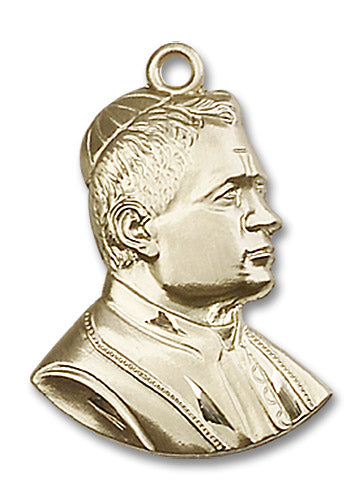 14kt Gold Filled Saint Pius X Pendant