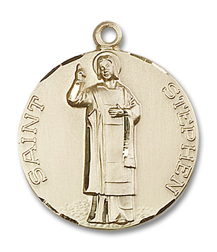14kt Gold Saint Stephen Medal