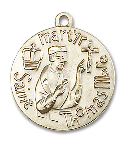 14kt Gold Filled Saint Thomas More Pendant