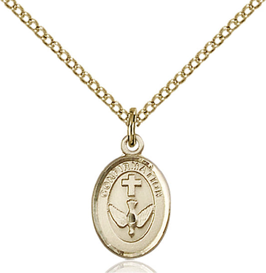 14kt Gold Filled Confirmation Pendant