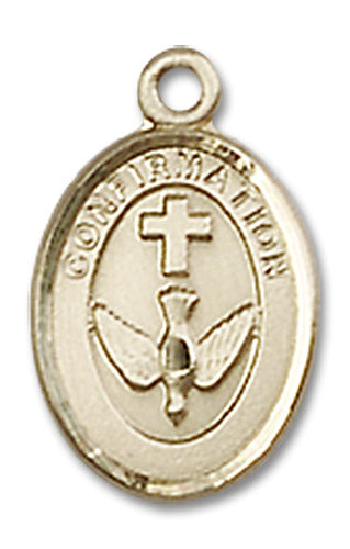 14kt Gold Confirmation Medal