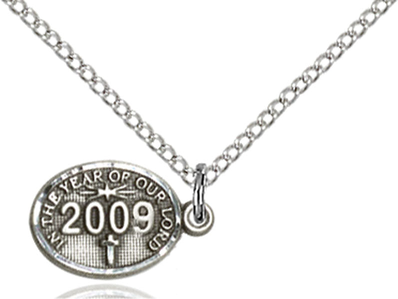 Sterling Silver 2004 Charm Pendant