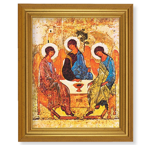 The Holy Trinity Gold Framed Art