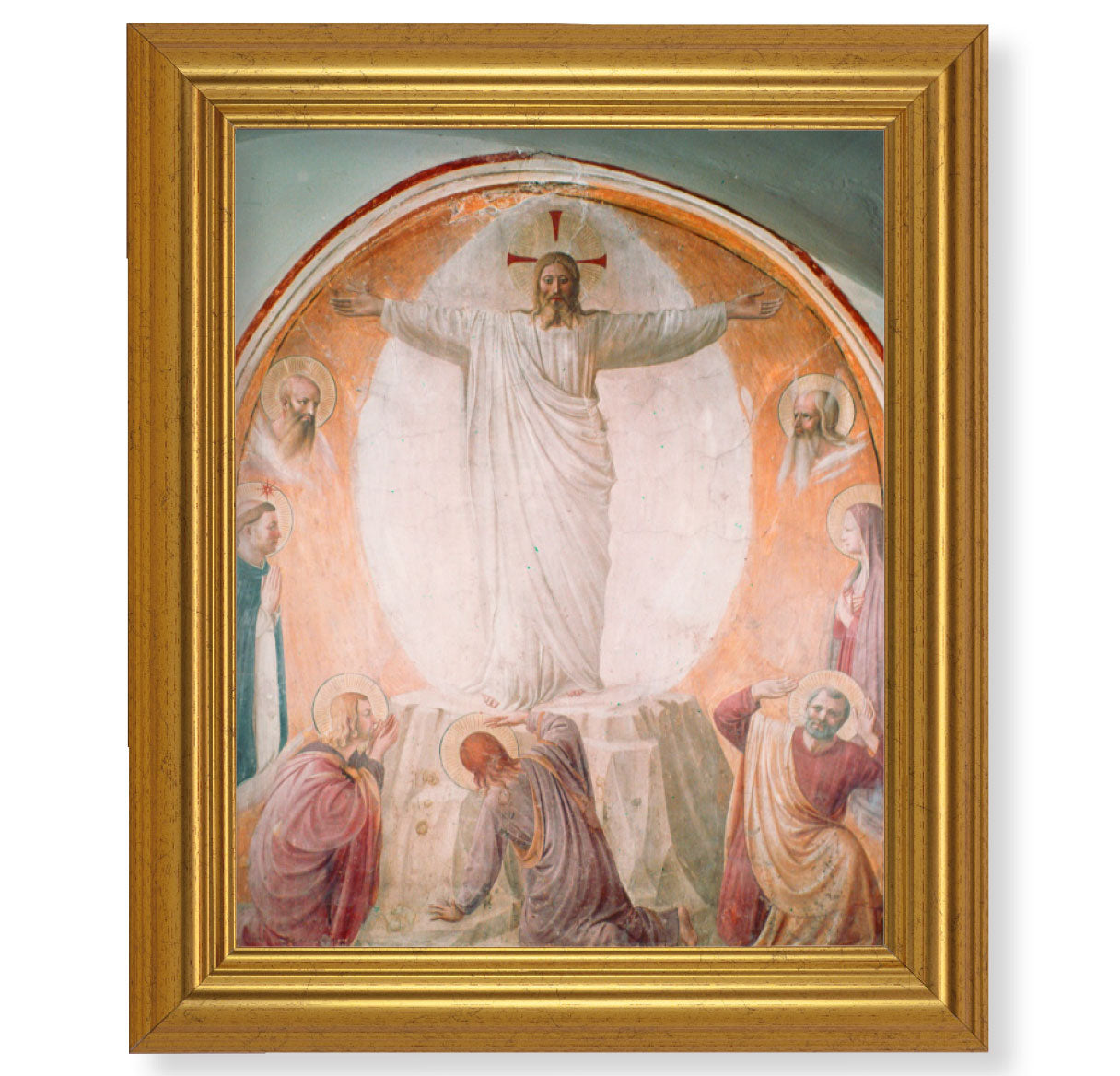 Transfiguration of Christ Gold Framed Art