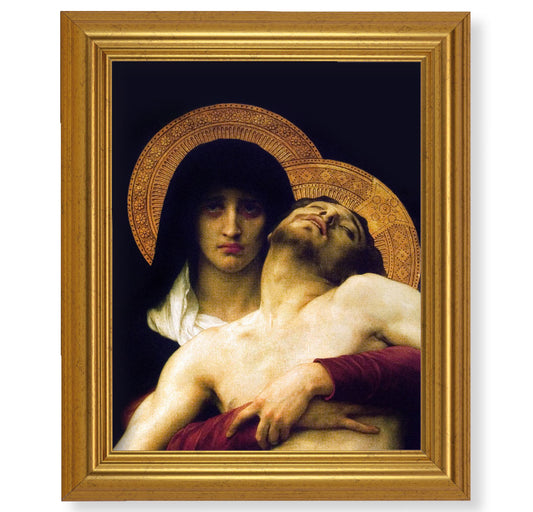 Pieta Gold Framed Art