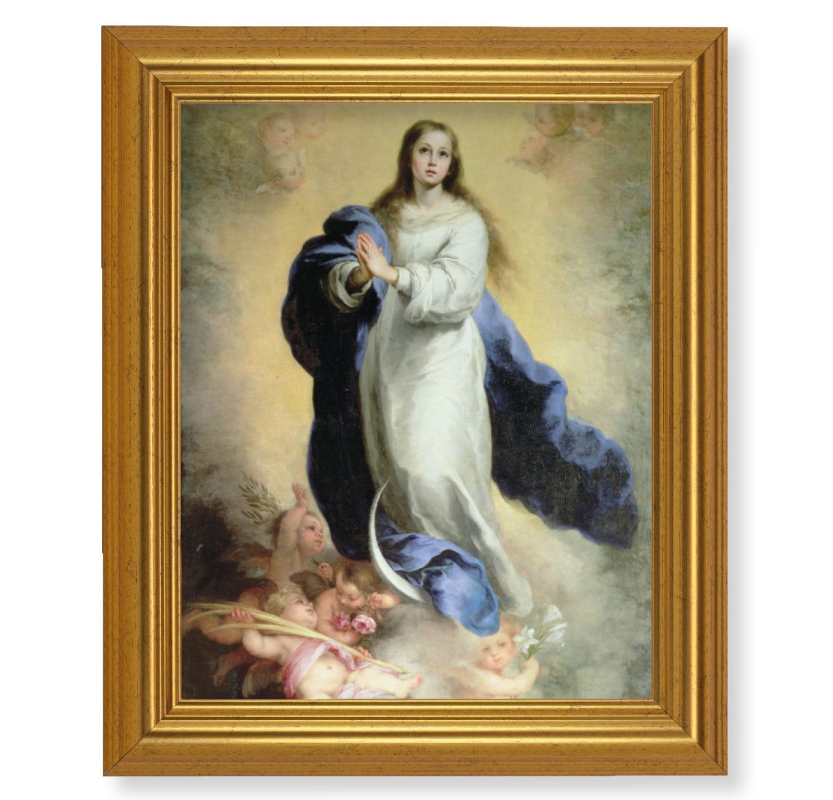 Immaculate Conception Gold Framed Art