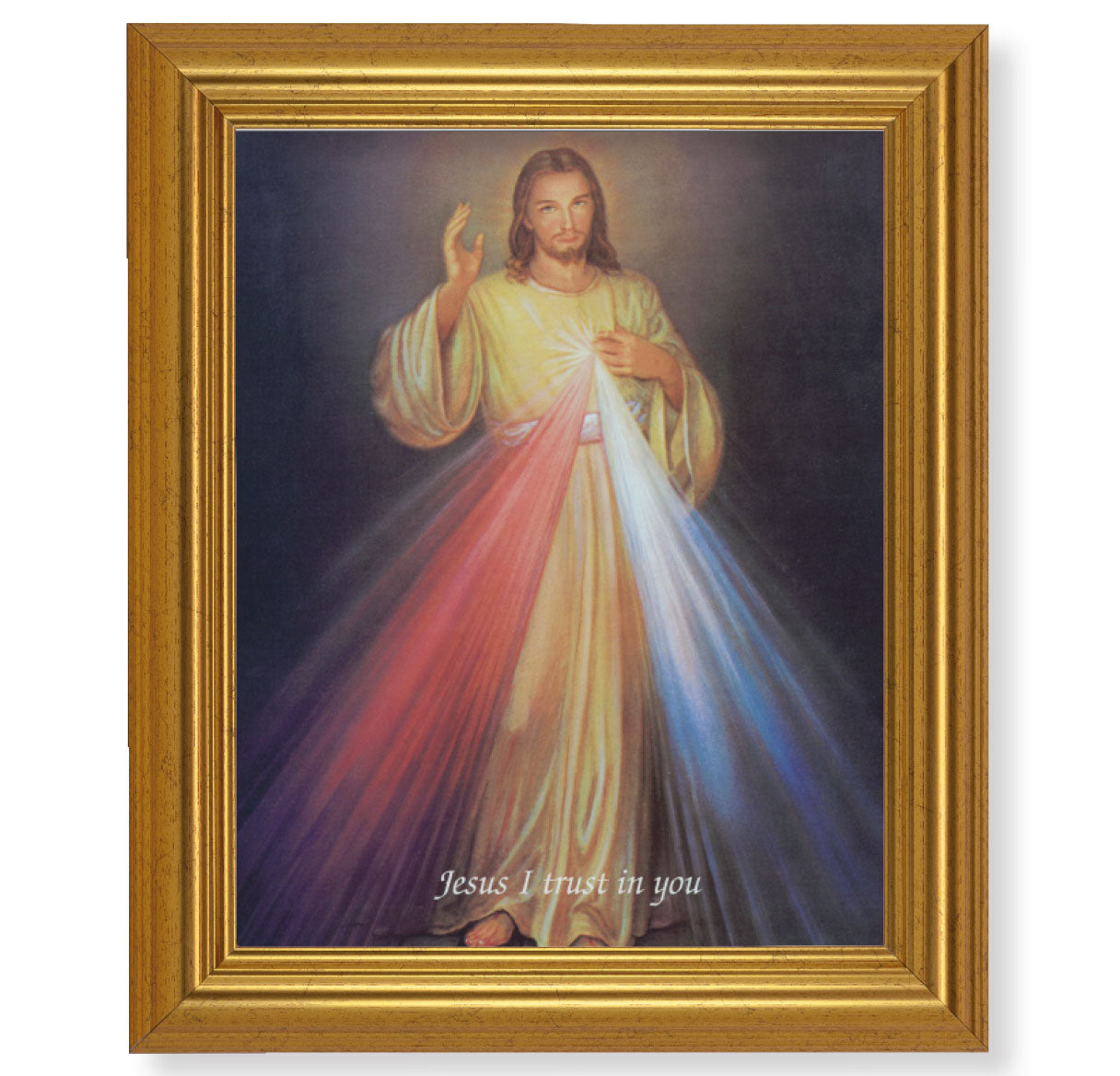Divine Mercy Gold Framed Art