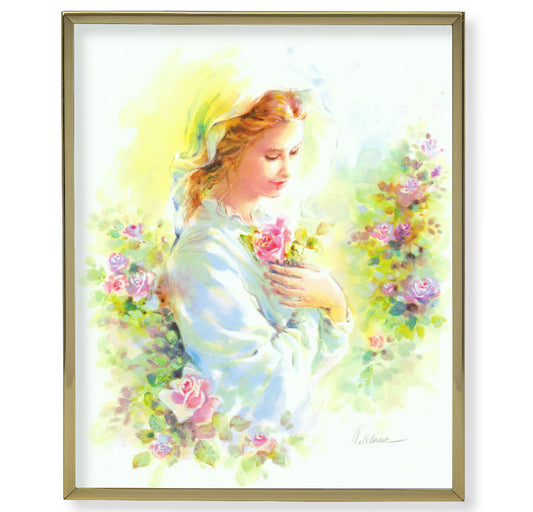 Mystical Rose Gold Framed Plaque