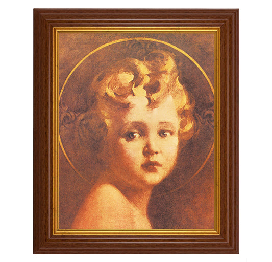 Light of the World Dark Walnut Framed Art