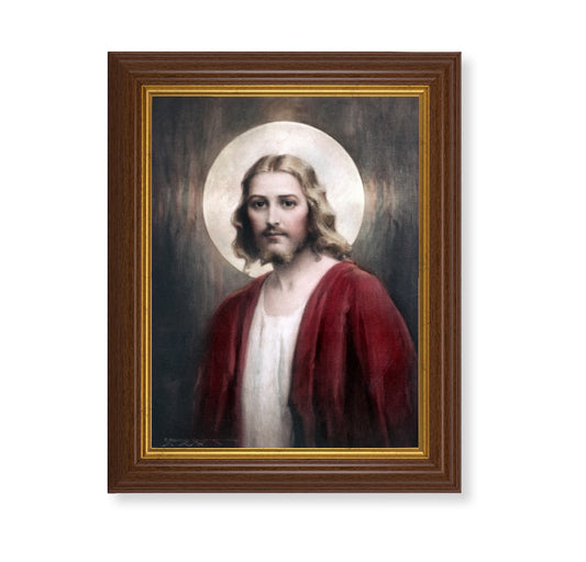 Confide in Me Dark Walnut Framed Art