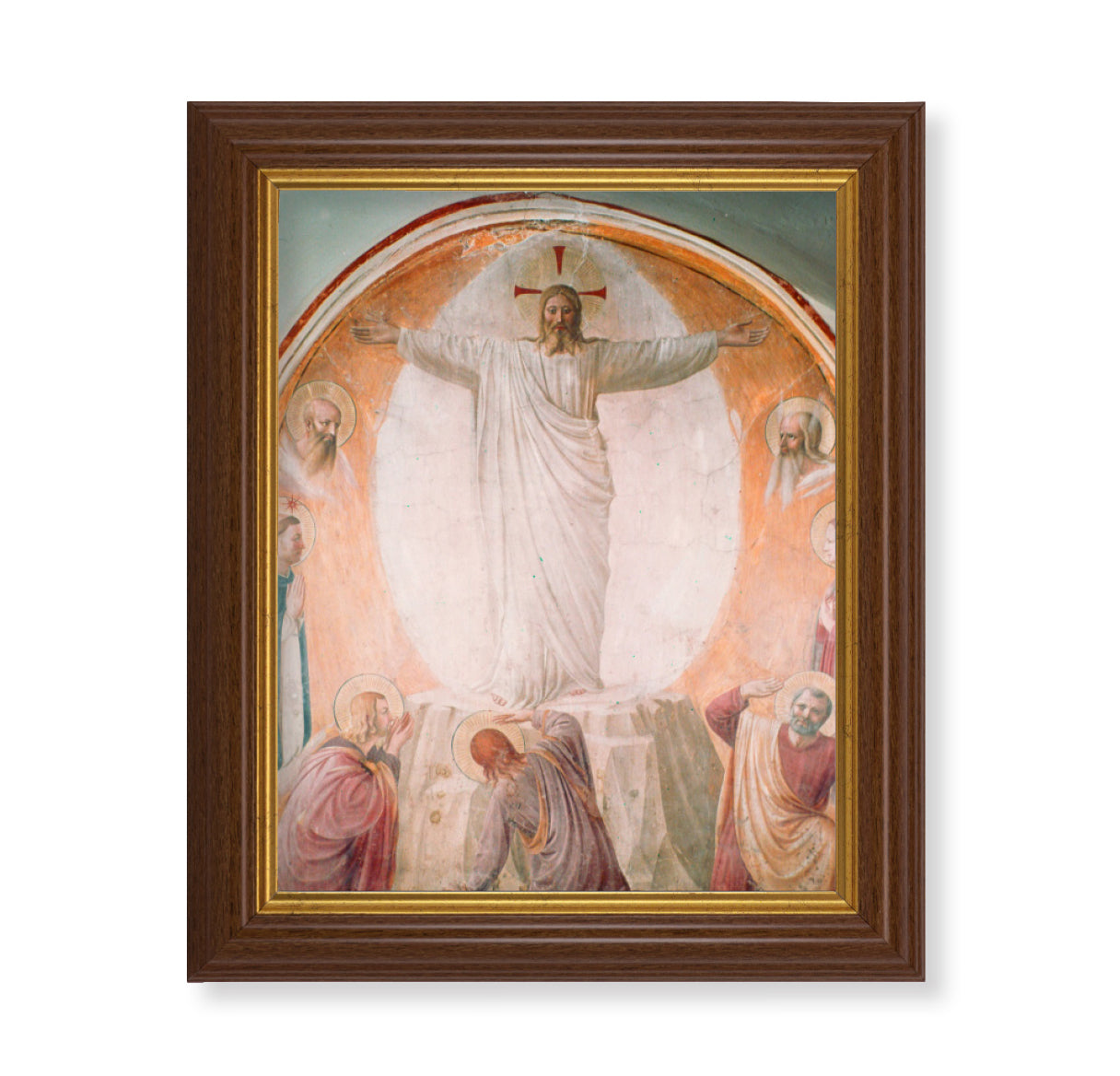 Transfiguration of Christ Dark Walnut Framed Art