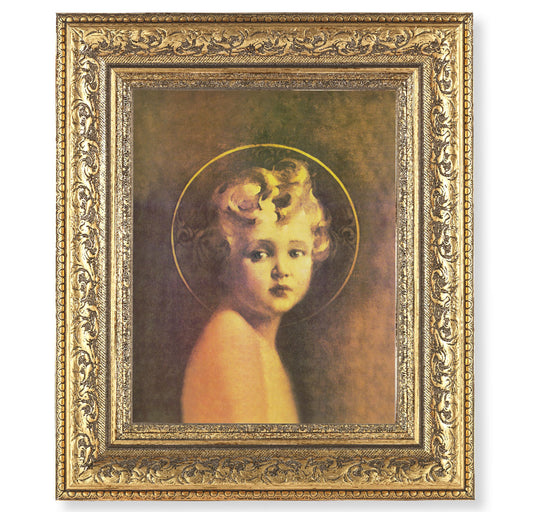 Light of the World Gold-Leaf Antique Framed Art