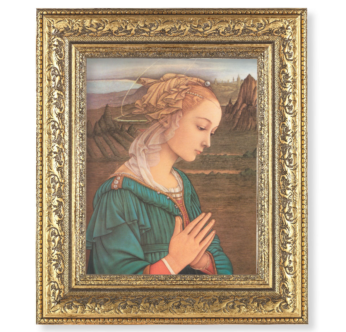 Lippi-Madonna Gold-Leaf Antique Framed Art – The Catholic Shop