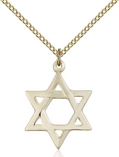 14kt Gold Filled Star of David Pendant