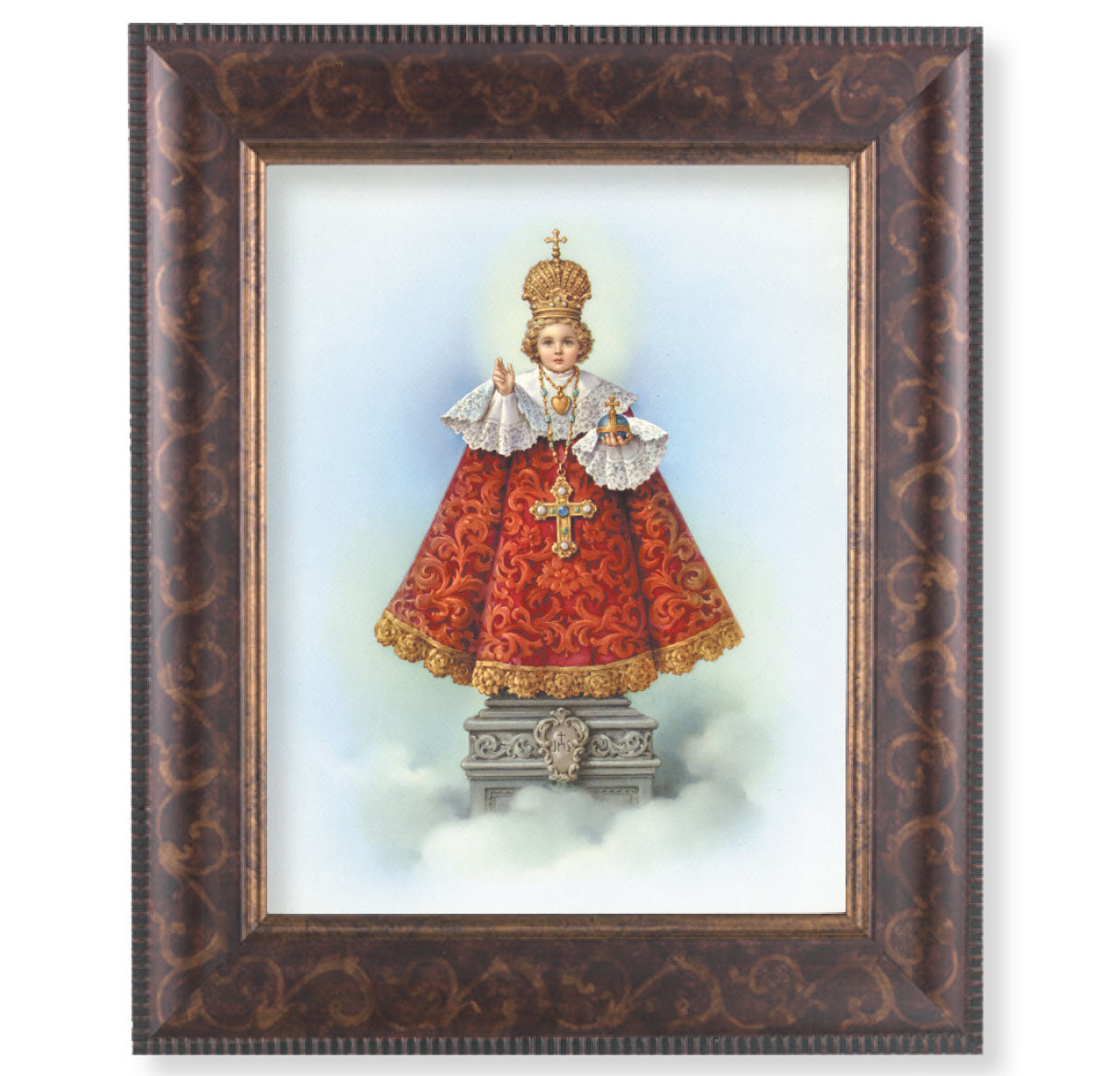 Infant of Prague Art-Deco Framed Art