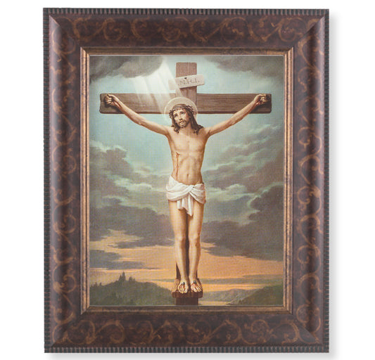 Crucifixion Art-Deco Framed Art