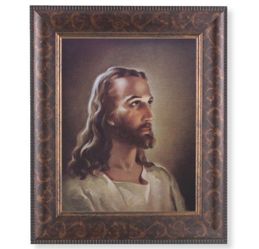Head of Christ Art-Deco Framed Art