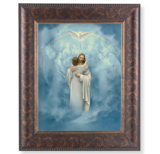 Christ Welcoming Home Art-Deco Framed Art