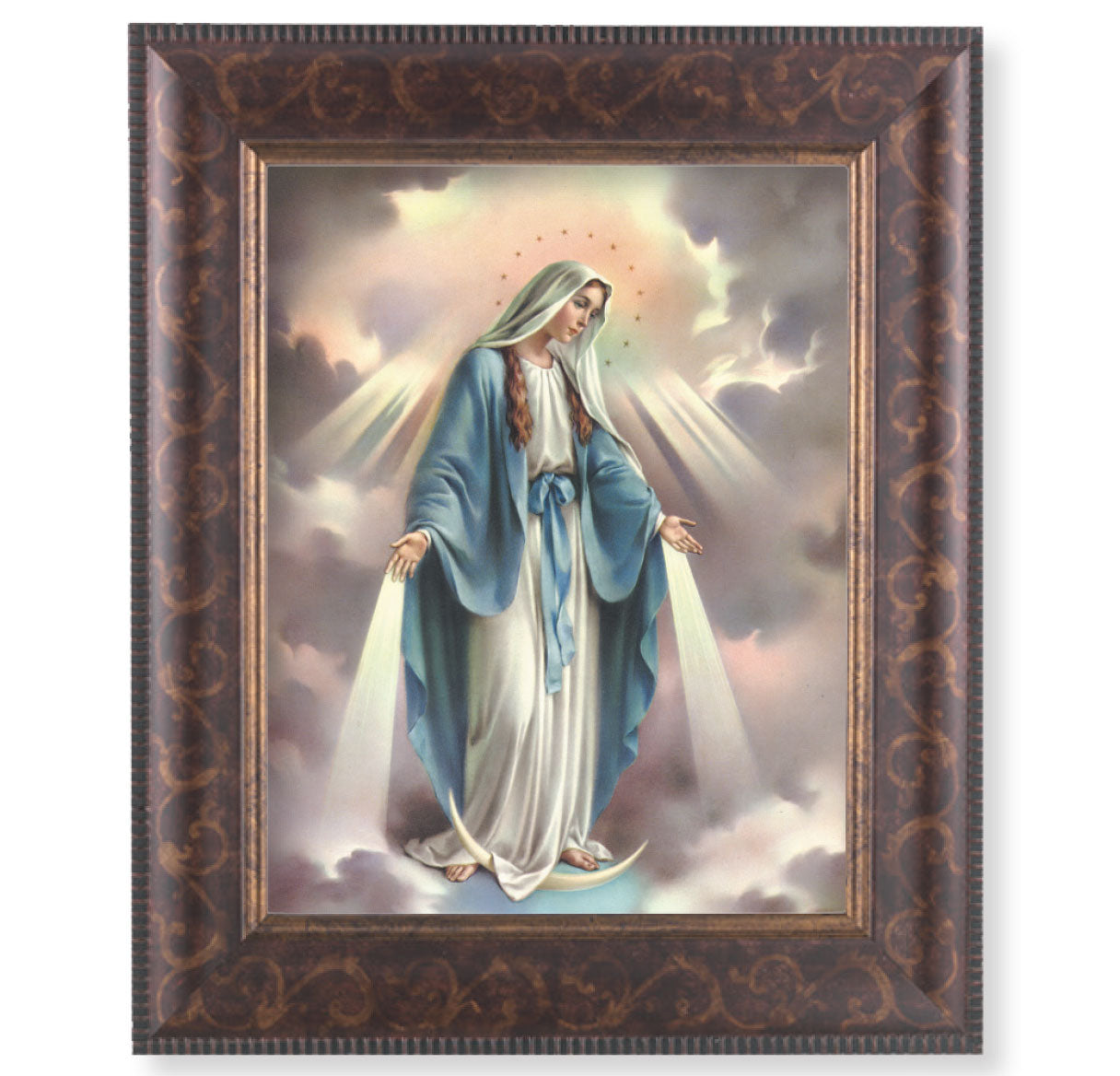 Our Lady of Grace Art-Deco Framed Art